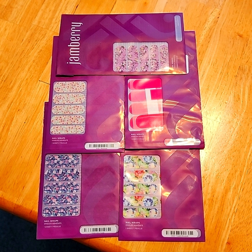 Assorted Jamberry Nail Wraps